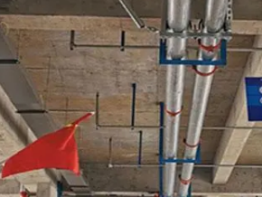 三江管廊支架的安装方法